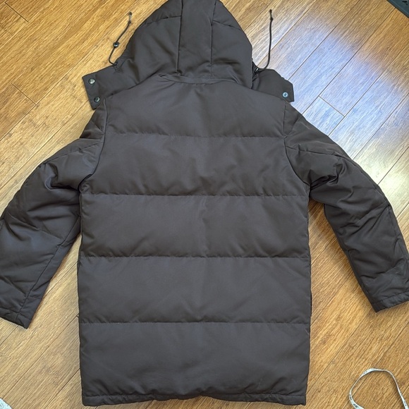 BOSS / HIGO BOSS Brown Puffer Jacket Real Down sz 48 - Picture 9 of 13